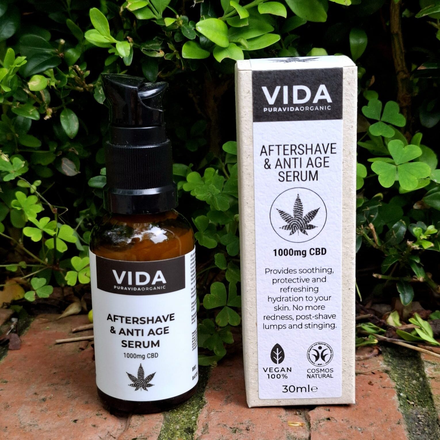 Men’s CBD Aftershave & Anti age serum